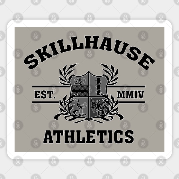 SKILLHAUSE - SKILLHAUSE ATHLETICS Sticker by DodgertonSkillhause